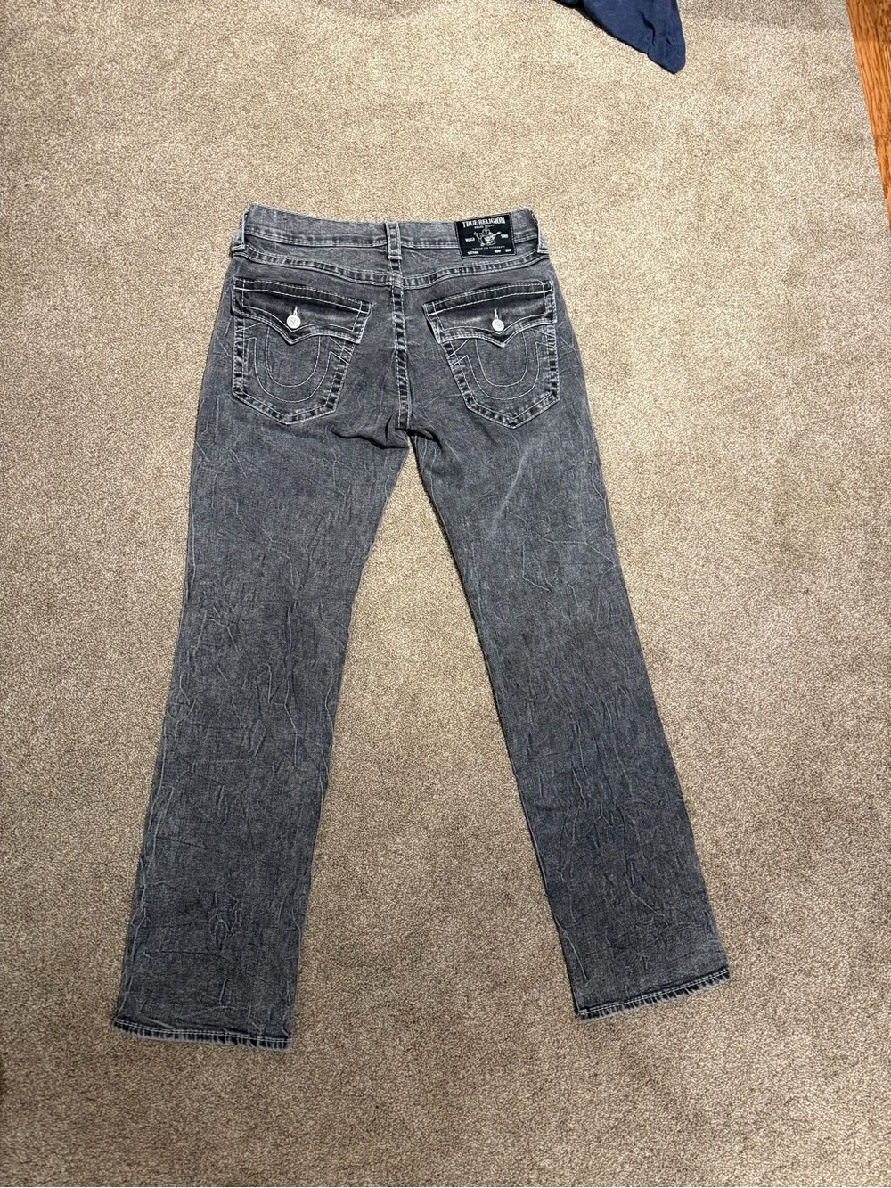 Grey True Religion Jeans